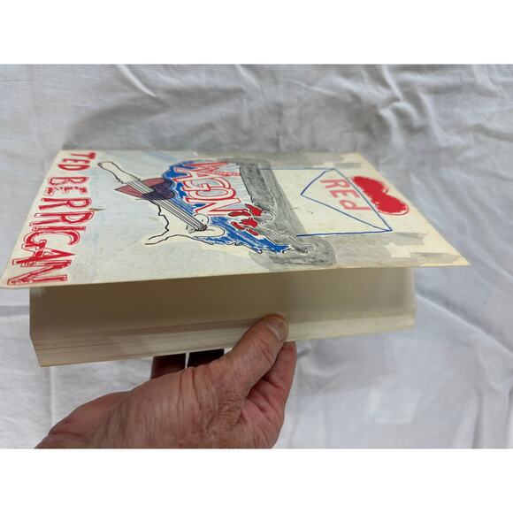 Red Wagon RARE First Edition Paperback book of poetry by Ted Berrigan 1976 - Picture 2 of 8